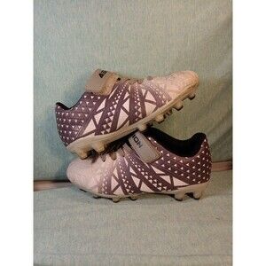 ASHION Kids Soccer Cleats Boys Girls Soccer Shoes Firm Ground Football Sz 1